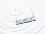 Hot Mess Bar Necklace | Personalized Bar Necklace