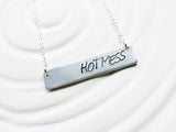 Hot Mess Bar Necklace | Personalized Bar Necklace