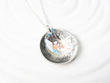 I Love You To The Moon & Back | Crystal Moon Necklace