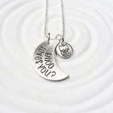 Whoo Loves You? | Owl and Moon Necklace