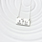 Periodic Table Element Necklace | Choose Your Elements