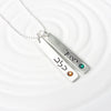 Hebrew Mother's Necklace | Hebrew Name Necklace