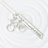 Life is a Beautiful Ride | Bicycle Necklace