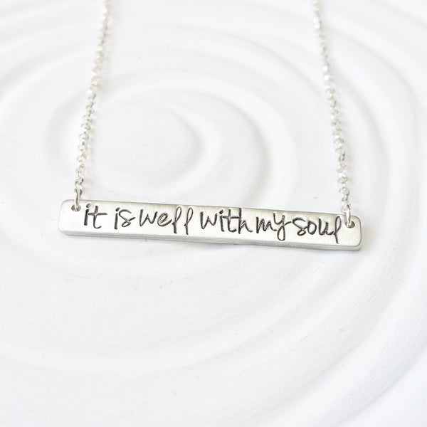 it-is-well-with-my-soul-bar-necklace