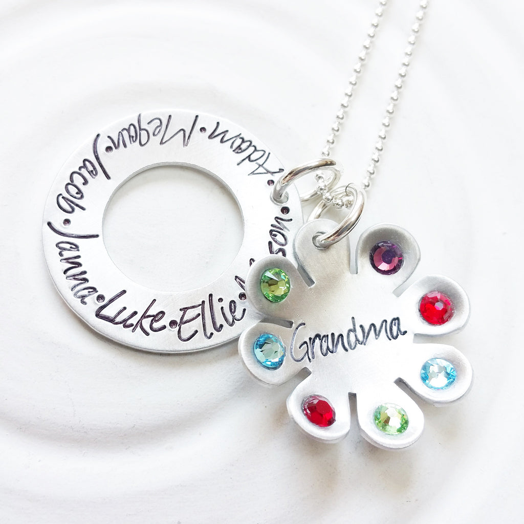 INBLUE Grandma Necklace with Birthstones/Tree of Life Pendant, 1~8 Name Necklace  Birthstones, Personalized Necklaces with Kids Names & Picture, Sterling  Silver Friend Family Names Necklace(S1/1) : Amazon.ca: Clothing, Shoes &  Accessories