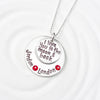I Love You To The Moon & Back | Birthstone Necklace