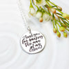 Thank You For Raising The Man Of My Dreams Necklace | Mother of the Groom Gift