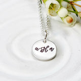 Monogram Necklace | Bridal Party Gift