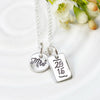 Mrs. Necklace | Wedding Date Necklace