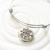 Follow Your Heart | Adjustable Bangle Bracelet | Graduation Gift