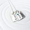 birthstone dog tag