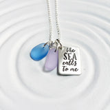 Sea Glass Necklace | The Sea Calls To Me