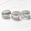 Birthstone Wrap Rings | Mother's Ring