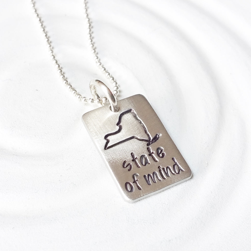 New York State Of Mind | State Necklace