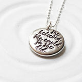 She Believed She Could So She Did | Inspirational Necklace