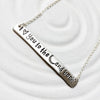 I Love You To The Moon & Back | Bar Necklace