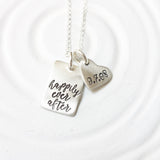 Happily Ever After | Wedding Date Necklace