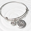 I Love You A Latte | Adjustable Bangle Bracelet