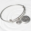 I Love You A Latte | Adjustable Bangle Bracelet