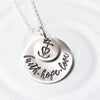 Faith, Hope, Love | Camargue Cross Necklace