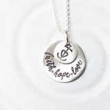 Faith, Hope, Love | Camargue Cross Necklace