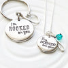 I'm Hooked on You Necklace| Gift for Her