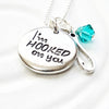 I'm Hooked on You Necklace| Gift for Her