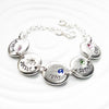 Birthstone Mother's Bracelet | Pebble Charm Bracelet