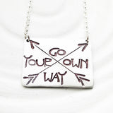 Go Your Own Way | Arrow Necklace