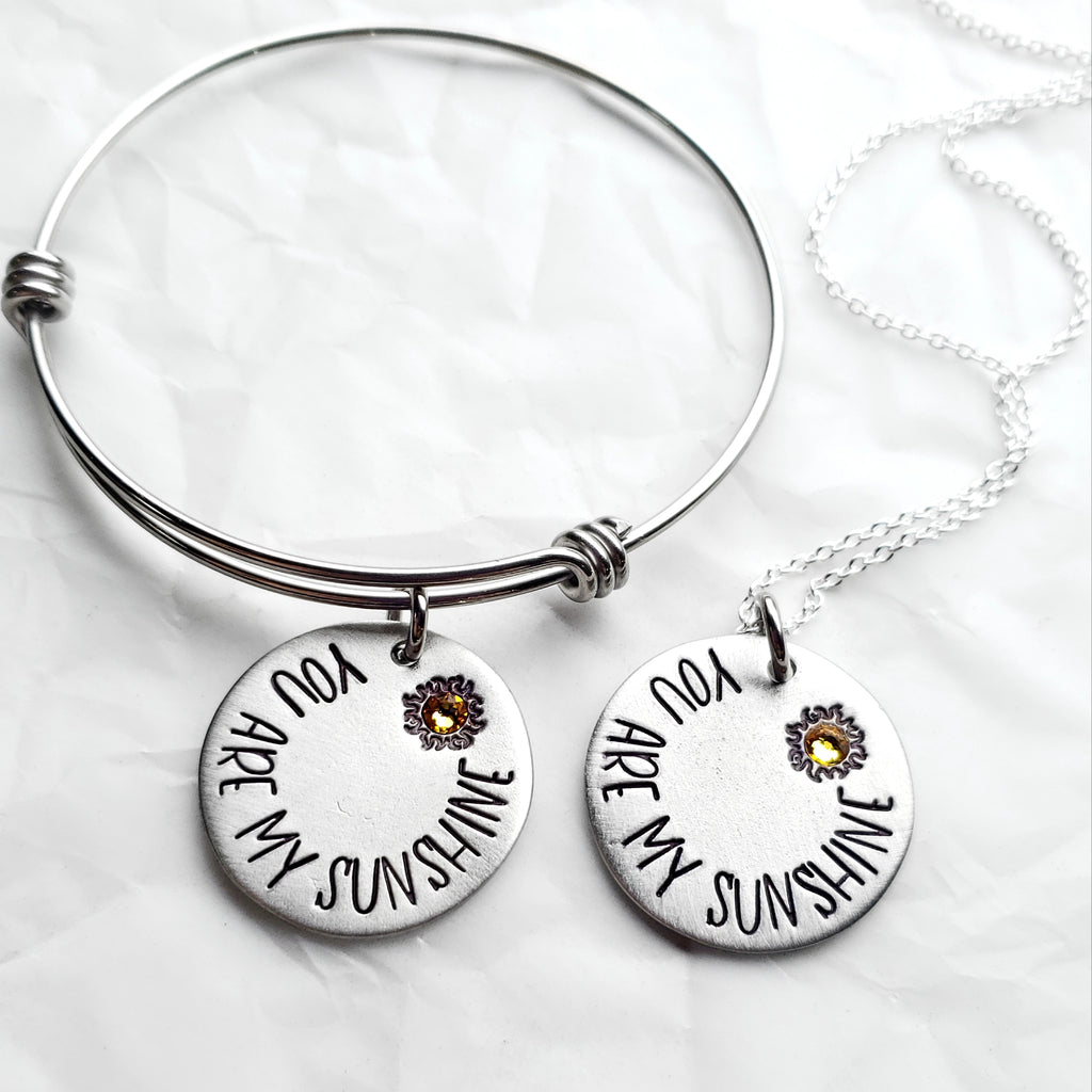 You Are My Sunshine - Necklace or Bangle