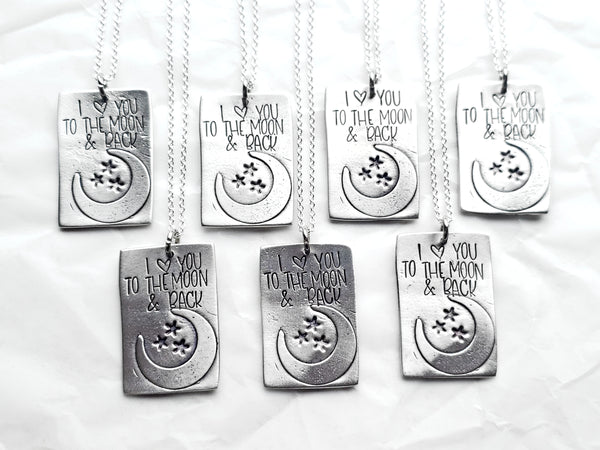 I Love You To The Moon & Back Necklace