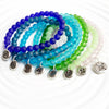 Sea Glass Bracelet | Choose Your Color and Image