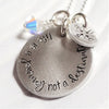 Life is a Journey Not a Destination | Compass Necklace