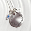 Life is a Journey Not a Destination | Compass Necklace
