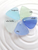 Swim in the Sea | Drink the Wild Air | Oscar Wilde Quote | Sea Glass Necklace