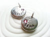 Personalized Hand Stamped Name and Birthstone Necklace Charm for Mother's Necklace