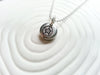 Sand Dollar Necklace | Beach Pebble Jewelry