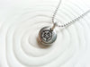 Personalized Hand Stamped Sand Dollar Necklace- Beach Necklace- Nautical Jewelry