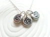 Yoga Trio Necklace | Ohm Peace and Lotus Designs