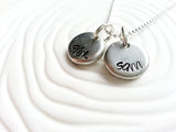 Name Necklace | Pebble Collection