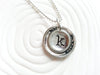 Typewriter Key Initial Necklace | Limited Quanitity