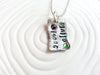 Two Name Birthstone Necklace | Mother's Necklace