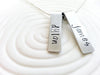 Personalized Hand Stamped Name Necklace - Mother's Necklace - Two Name Mother's Jewelry