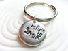 Refuse to Sink | Pebble Keychain