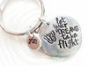 Let Your Dreams Take Flight | Pebble Keychain
