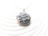 Not All Who Wander Are Lost Necklace | Pebble Necklace