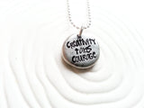 Creativity Takes Courage Necklace | Matisse Quote | Inspirational Message Jewelry