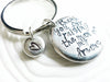 Thank You For Raising The Man Of My Dreams Keychain | Pebble Keychain