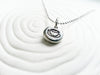 Latte Necklace | Coffee Cup Necklace | Pebble Necklace
