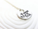 Refuse to Sink | Floating Hole Necklace